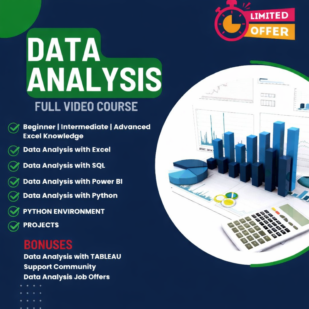 Data Analysis (Full Video Course)