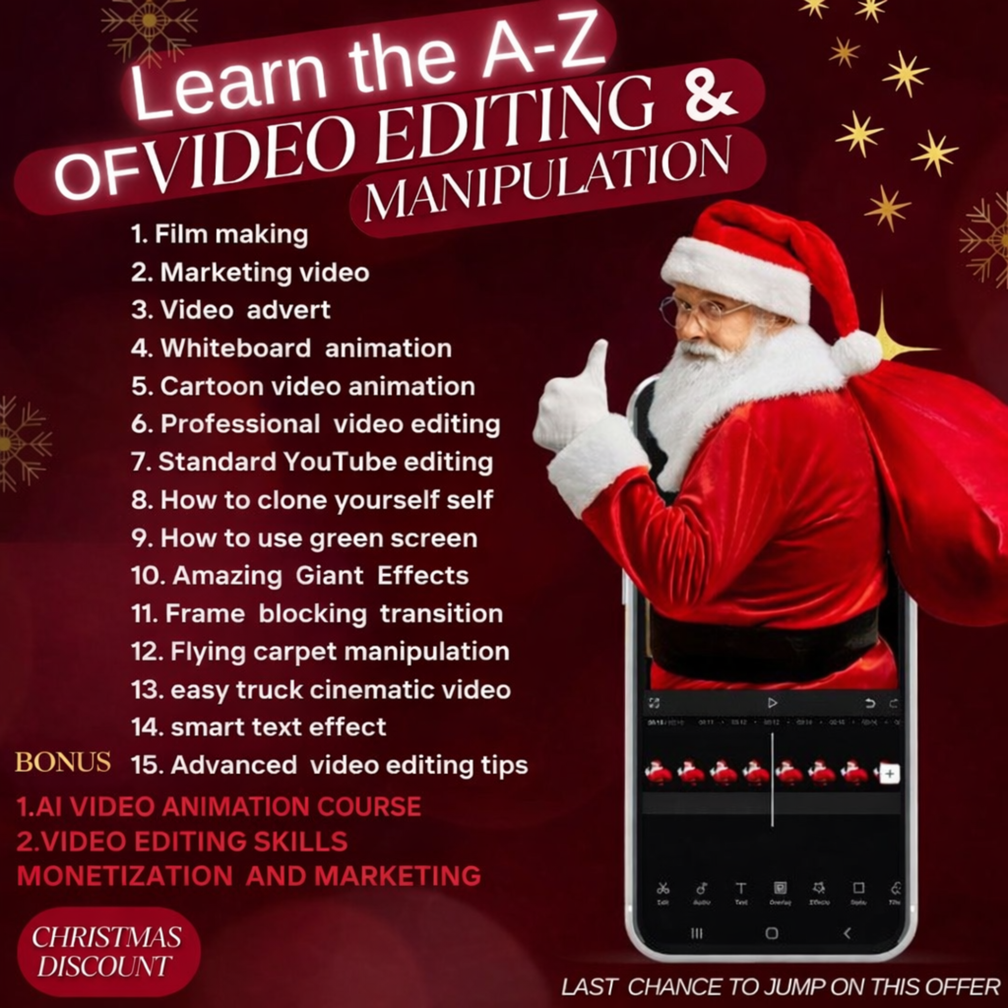 Video Editing & Manipulation (A–Z)